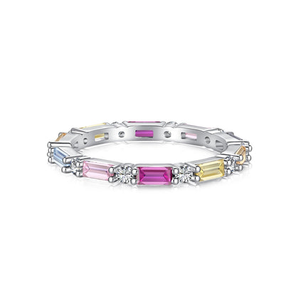 [Elite]Lively In Shades Elegant Radiant Cut Daily Ring