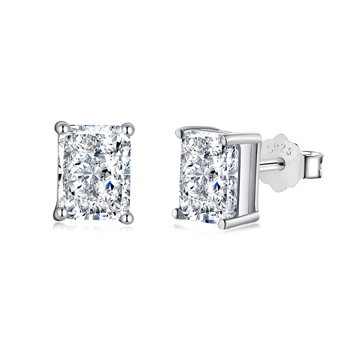 [Elite]Radiant Luxurious Princess Cut Daily Earrings