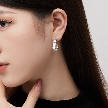 [Elite]Radiant Heart Cutout Earrings