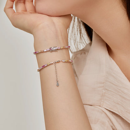 [Elite]Delicate Romantic Heart Shape Lover Bracelet