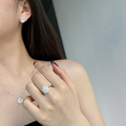 [Elite]Delicate Gorgeous Pear Cut Daily Earrings