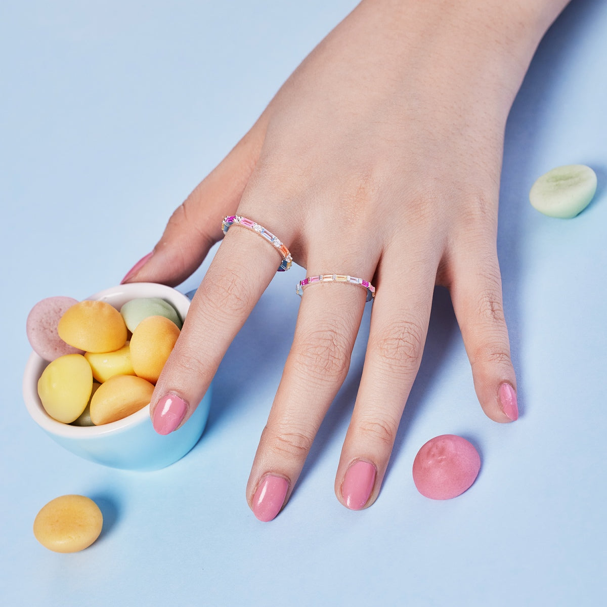 [Elite]Lively In Shades Elegant Radiant Cut Daily Ring