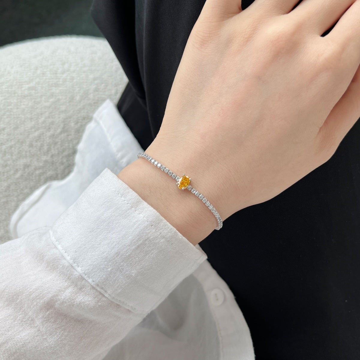 [Elite]0.75 Carat Exquisite Oval Cut Daily Bracelet