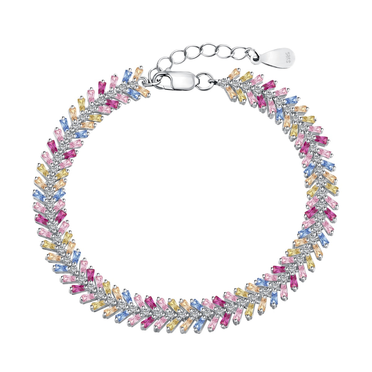 [Elite]Dainty Radiant Emerald Cut Daily Bracelet