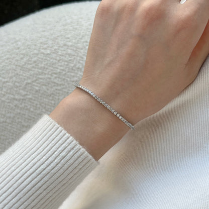 [Elite]Dazzling Exquisite Round Cut Daily Bracelet