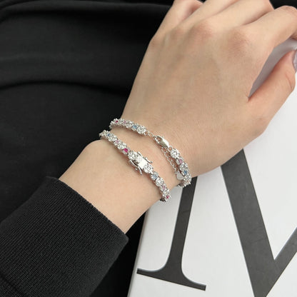 [Elite]Dazzling Radiant Multi Cut Daily Bracelet