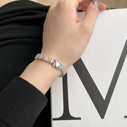 [Elite]Delicate Colorful Multi Cut Party Bracelet