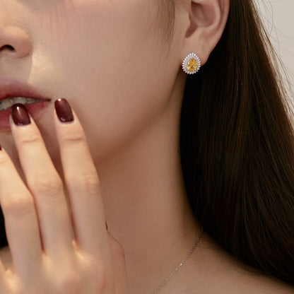 [Elite]Delicate Gorgeous Pear Cut Daily Earrings