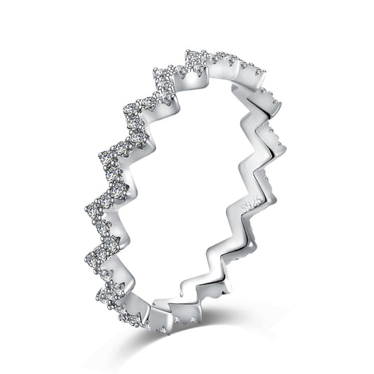 [Elite]Delicate Enchanting Wave Shape Daily Ring
