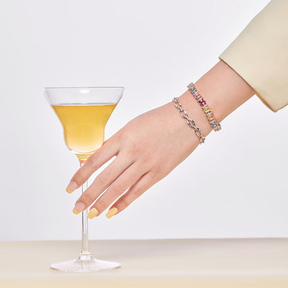 [Elite]Delicate Colorful Multi Cut Party Bracelet