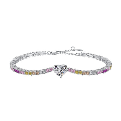 [Elite]Delicate Romantic Heart Shape Lover Bracelet