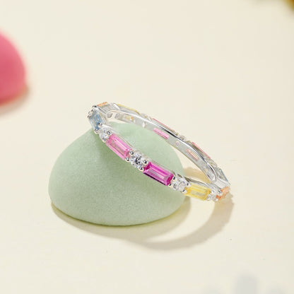 [Elite]Lively In Shades Elegant Radiant Cut Daily Ring