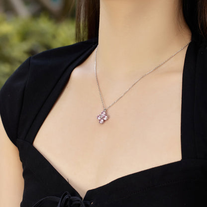 [Elite]Four-Leaf Clover And Eight-Pointed Star Necklace