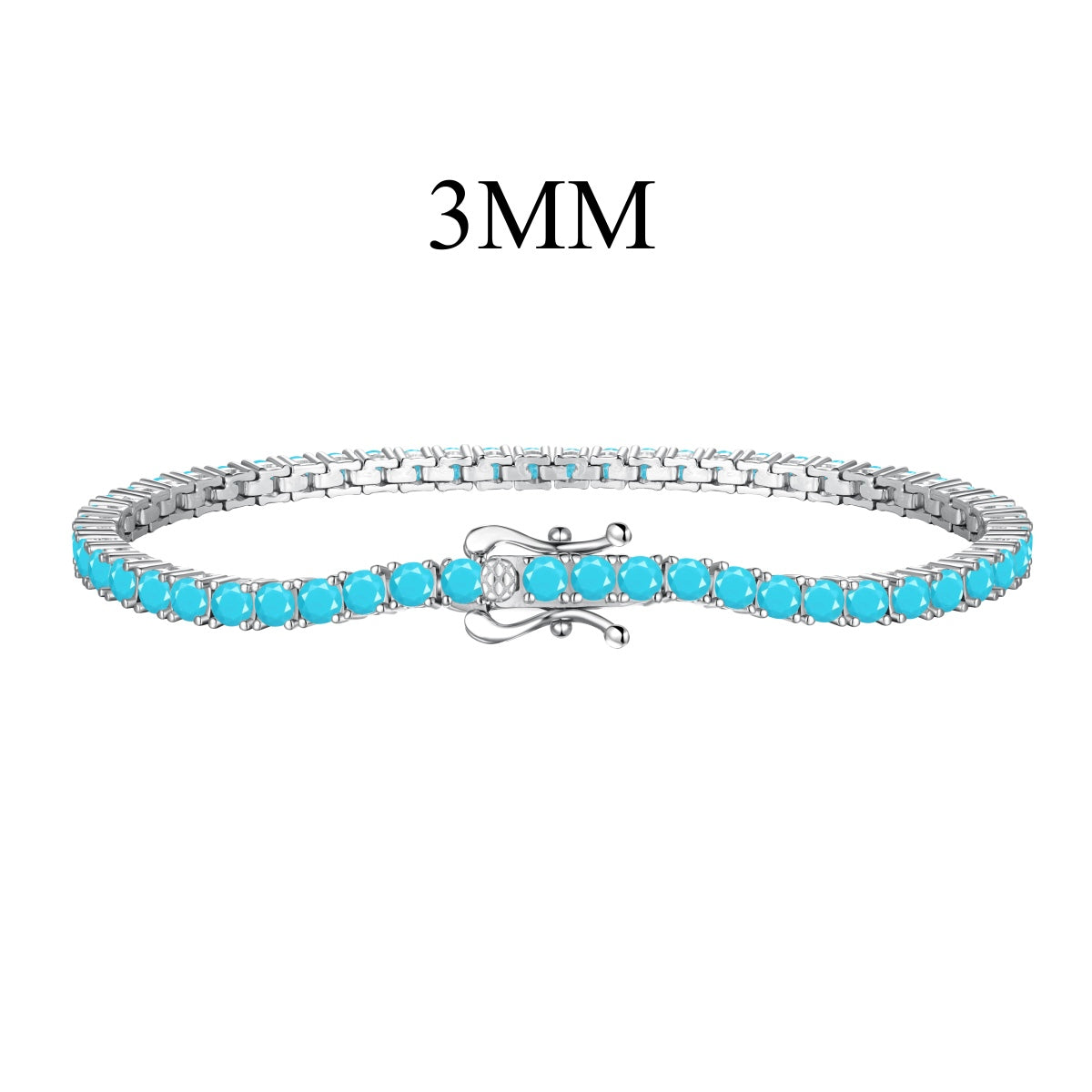 [Elite]Dainty Charming Round Cut Tennis Bracelet