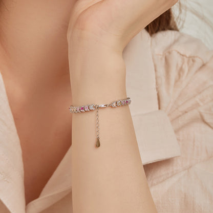 [Elite]Delicate Colorful Multi Cut Daily Bracelet