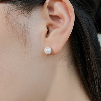[Elite]Delicate Pearl Earrings