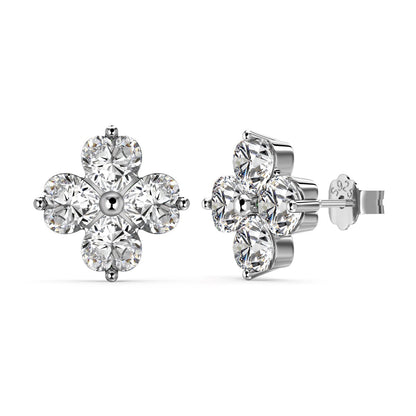 [Elite]Four-Leaf Clover Ball Earrings
