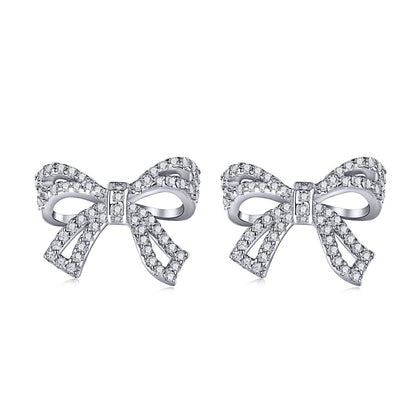 [Elite]Dainty Bow Shape Earrings