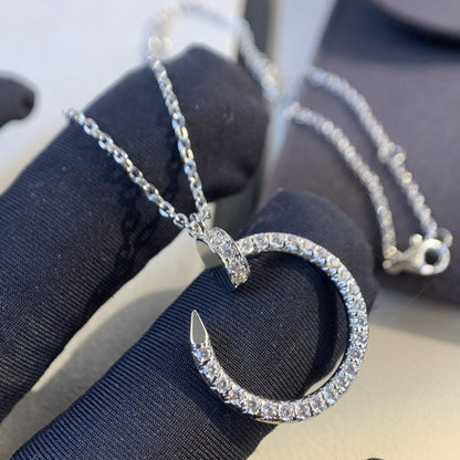 [Elite]JUSTE NECKLACE SILVER DIAMONDS