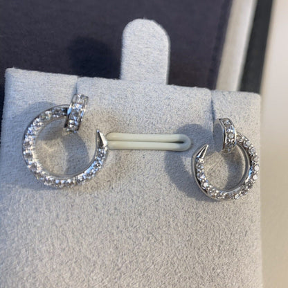 [Elite]JUSTE EARRINGS SILVER DIAMONDS