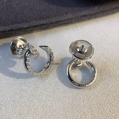 [Elite]JUSTE EARRINGS SILVER DIAMONDS