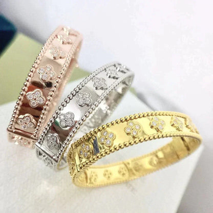 [Elite]CLOVER BRACELET 8MM DIAMONDS