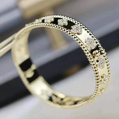 [Elite]CLOVER BRACELET 8MM DIAMONDS