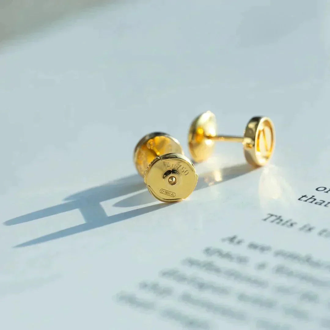 [Elite]LOVE EARRINGS GOLD 10MM
