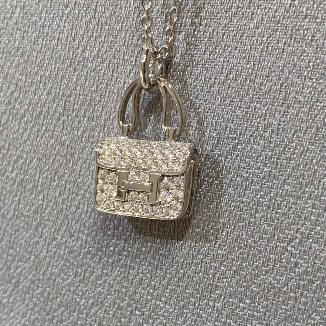 [Elite]CONSTANCE PEDANT DIAMOND NECKLACE