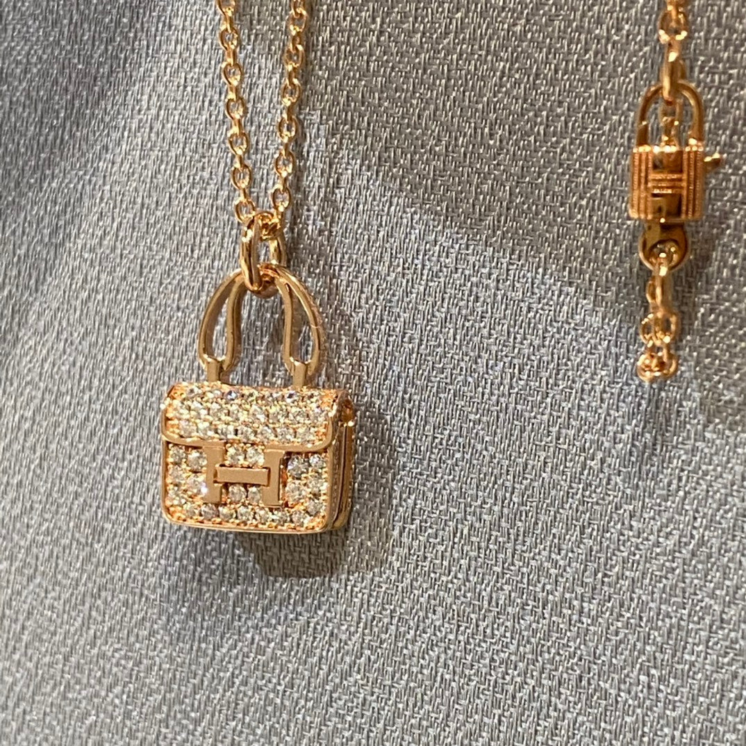 [Elite]CONSTANCE PEDANT DIAMOND NECKLACE