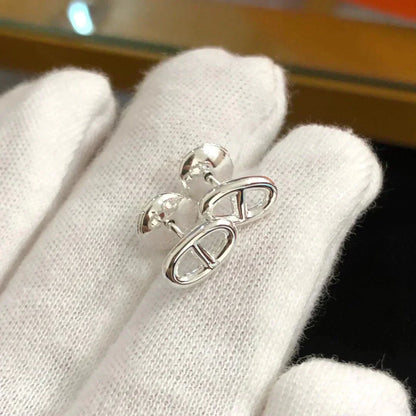 [Elite]CHAINE SMALL EARRINGS GOLD AND SILVER