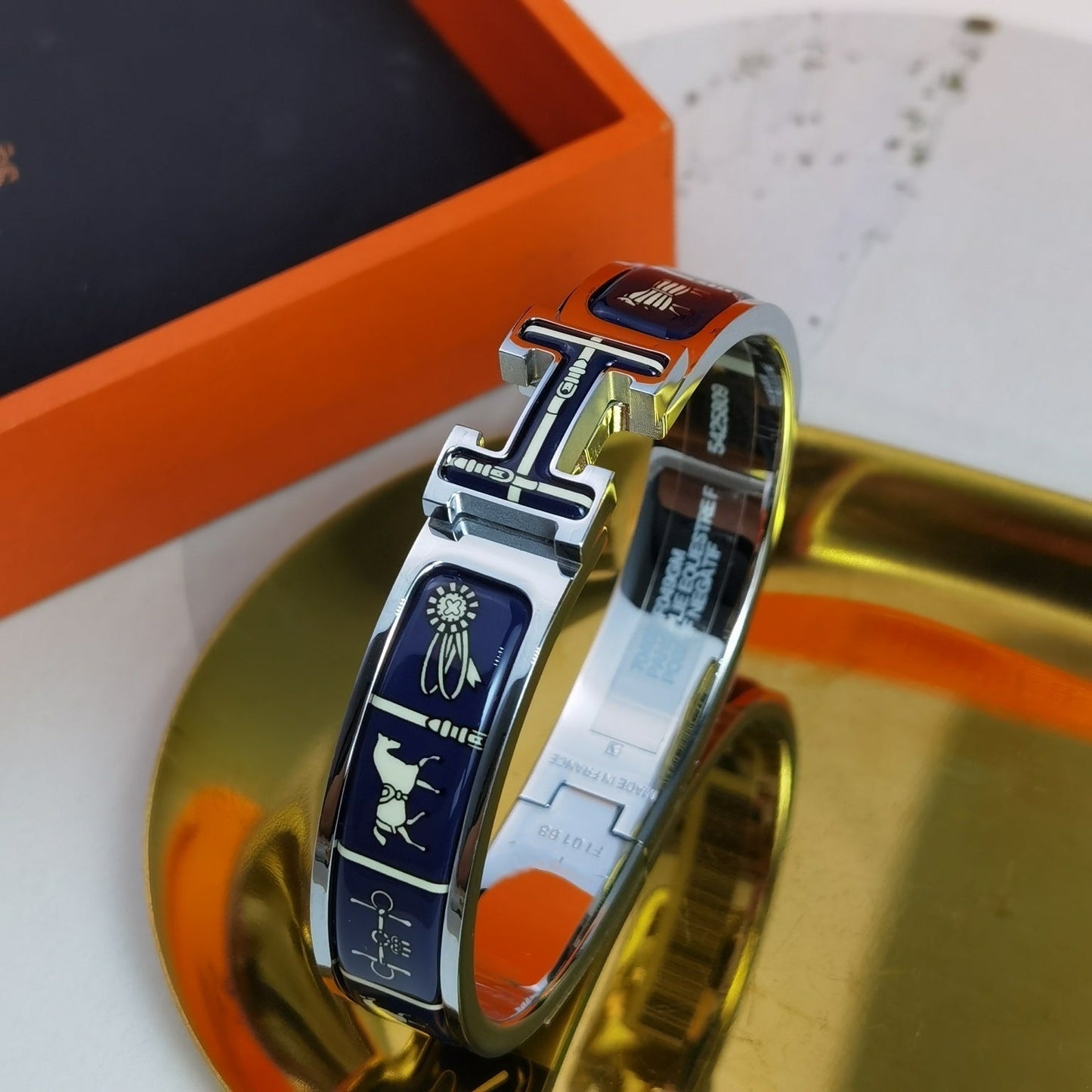 [Elite]H COUVERTURES DARK BLUE BRACELET