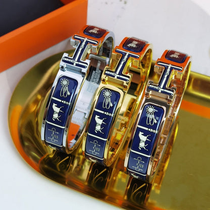 [Elite]H COUVERTURES DARK BLUE BRACELET
