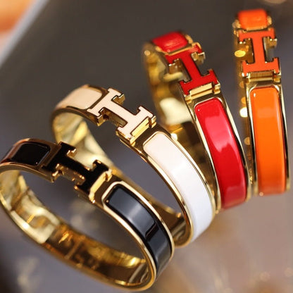 [Elite]H BRACELET 12MM GOLD