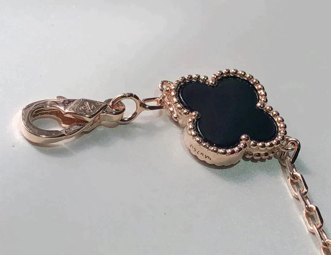 [Elite]CLOVER 5 MOTIFS MULTICOLOR BRACELET