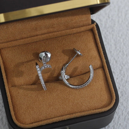 [Elite]JUSTE FULL DIAMOND SMALL EARRINGS