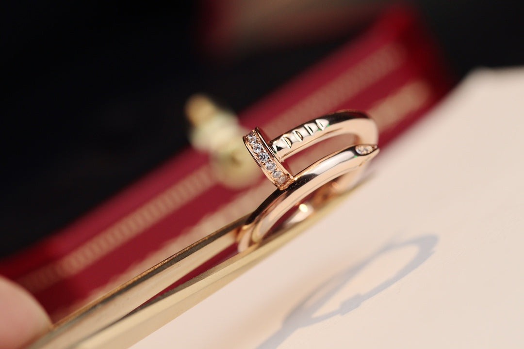 [Elite]JUSTE RING 2.65MM PINK GOLD DIAMOND