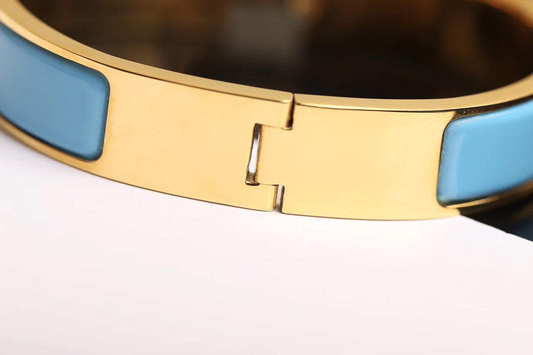 [Elite]H CLOUD BLUE BRACELET GOLD DIAMOND