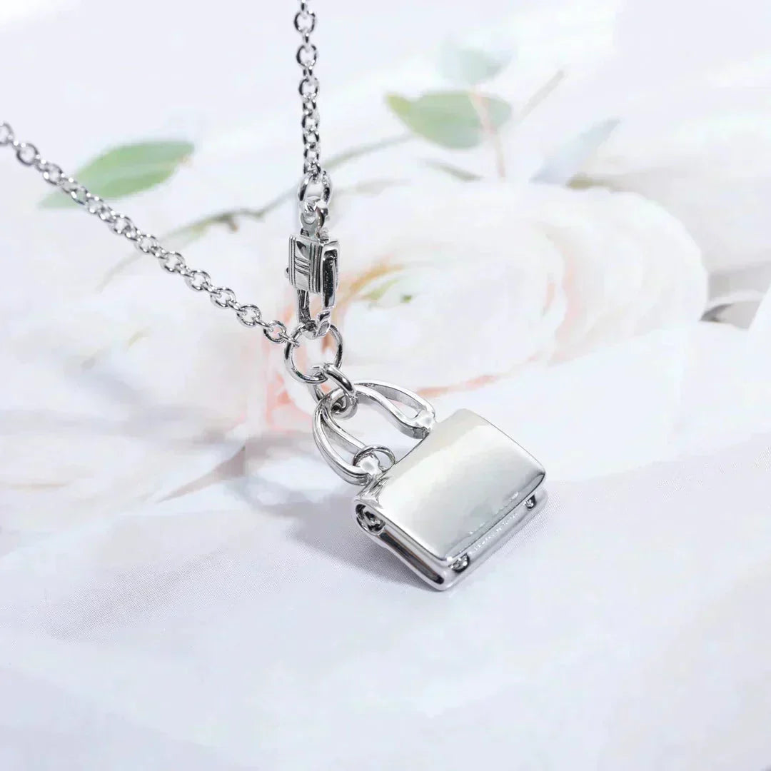 [Elite]AMULETTE PEDANT SILVER NECKLACE