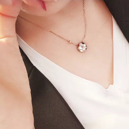 [Elite]SUN MOP GOLD 1 DIAMOND NECKLACE