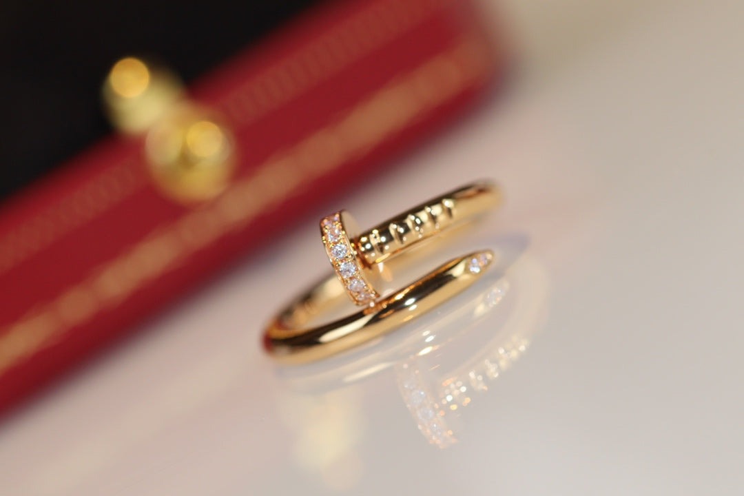 [Elite]JUSTE RING 2.65MM GOLD DIAMOND
