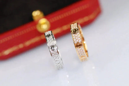 [Elite]LOVE RING 3.6MM DIAMOND PAVED