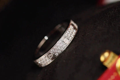 [Elite]LOVE RING 3.6MM DIAMOND PAVED