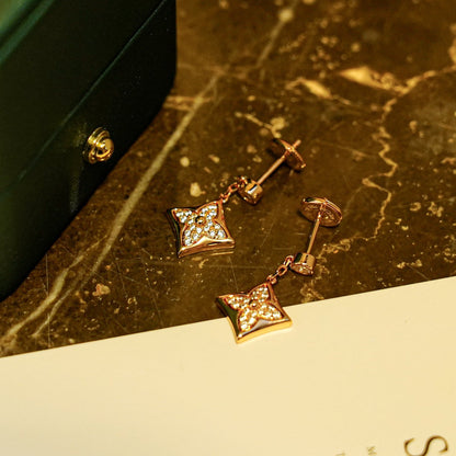 [Elite]STAR DIAMONDS EARRINGS GOLD