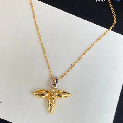 [Elite]LOUISETTE PEDANT GOLD NECKLACE