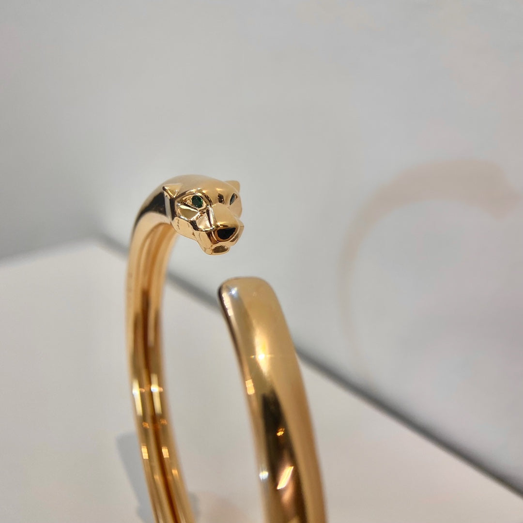 [Elite]PANTHERE GOLD OPEN BRACELET