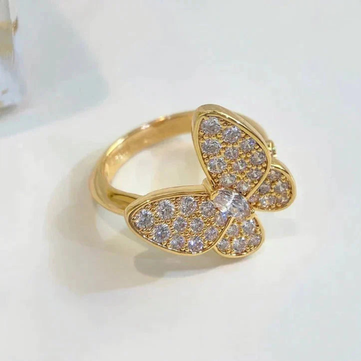 [Elite]BUTTERFLY DIAMOND RING
