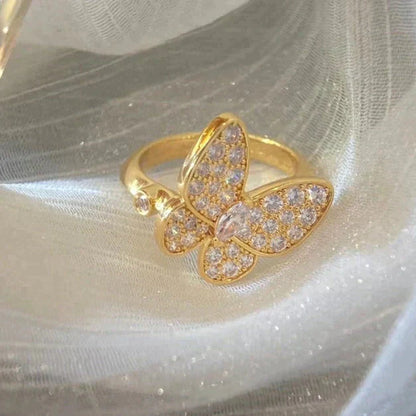 [Elite]BUTTERFLY DIAMOND RING