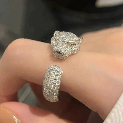 [Elite]PANTHERE 5.5MM ALL DIAMOND RING