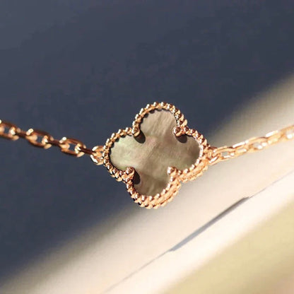 [Elite]CLOVER 20 MOTIFS LASER DIAMOND NECKLACE